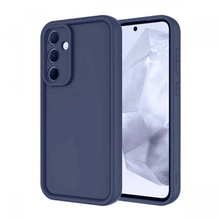 Mey İthalat®  Samsung Galaxy A16 5G Kılıf Viera Silikon - Lacivert