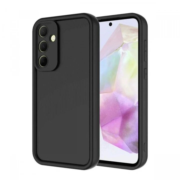 Mey İthalat®  Samsung Galaxy A16 5G Kılıf Viera Silikon - Siyah