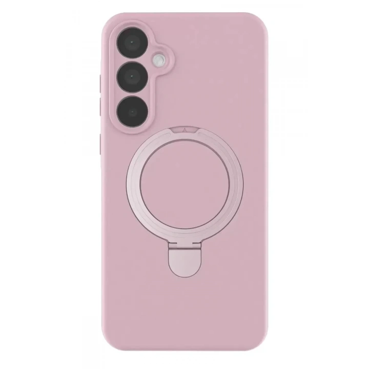 Mey İthalat®  Samsung Galaxy A16 5G Regal Magsafe Standlı Kapak - Açık Pembe