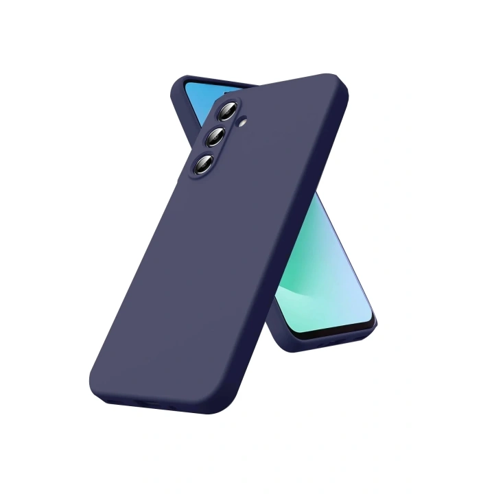 Mey İthalat®  Samsung Galaxy A17 5G Nano içi Kadife Silikon - Lacivert