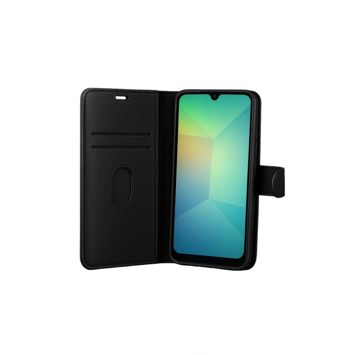 Mey İthalat®  Samsung Galaxy A17 5G Trend S Plus Kapaklı Kılıf - Siyah