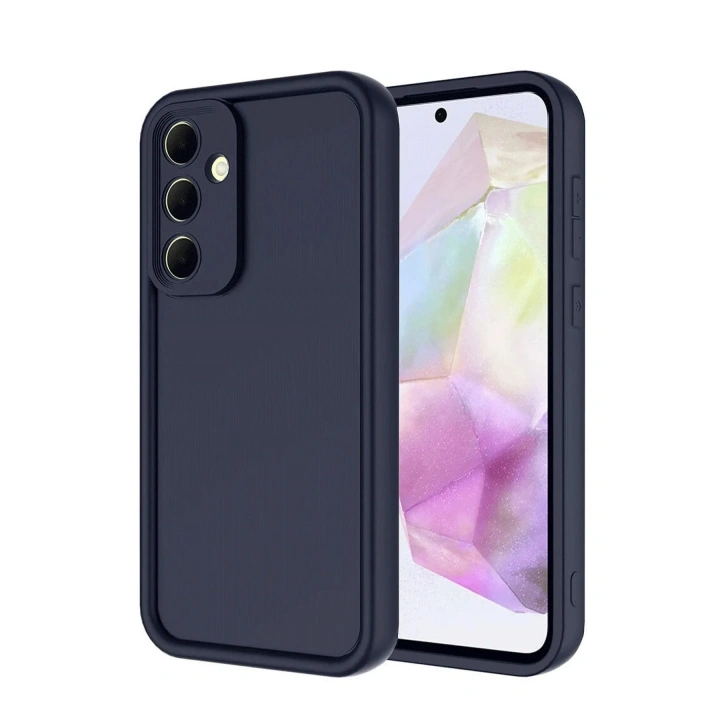 Mey İthalat®  Samsung Galaxy A17 5G Viera Silikon - Lacivert