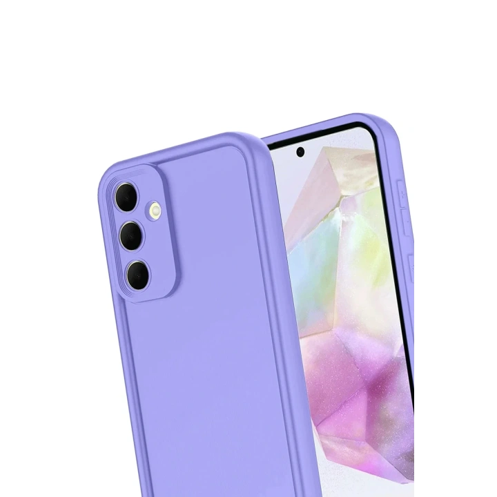 Mey İthalat®  Samsung Galaxy A17 5G Viera Silikon - Lila