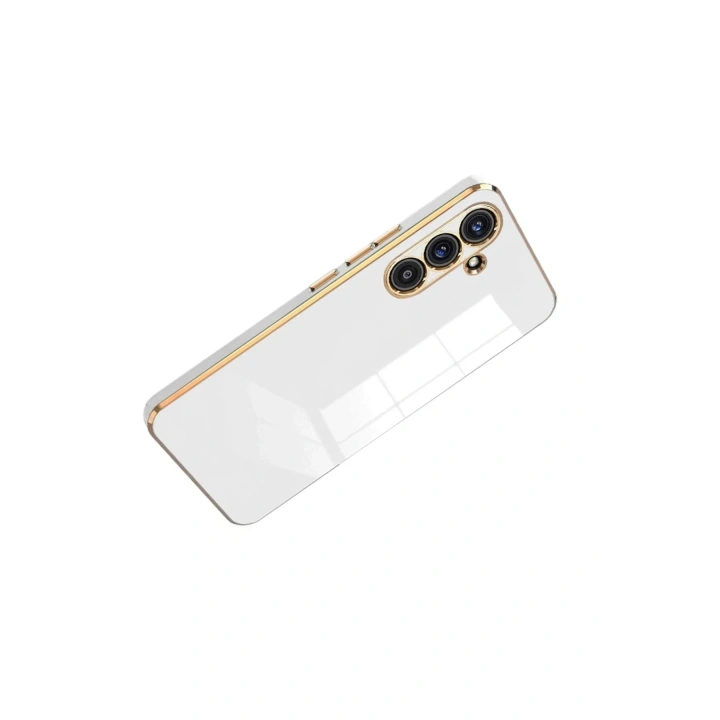 Mey İthalat®  Samsung Galaxy A17 5G Volet Silikon - Beyaz