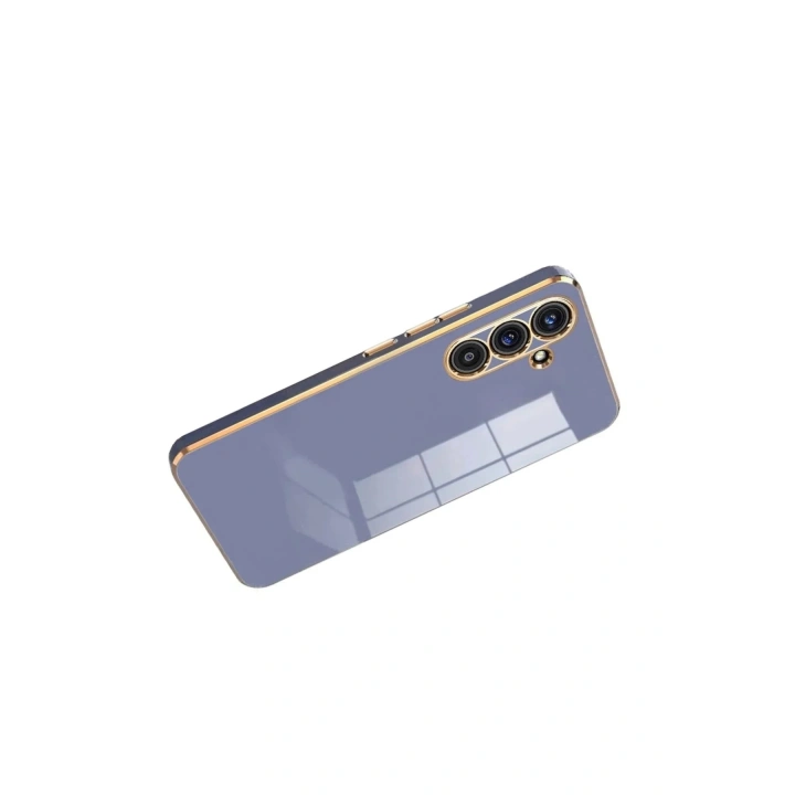 Mey İthalat®  Samsung Galaxy A17 5G Volet Silikon - Mavi