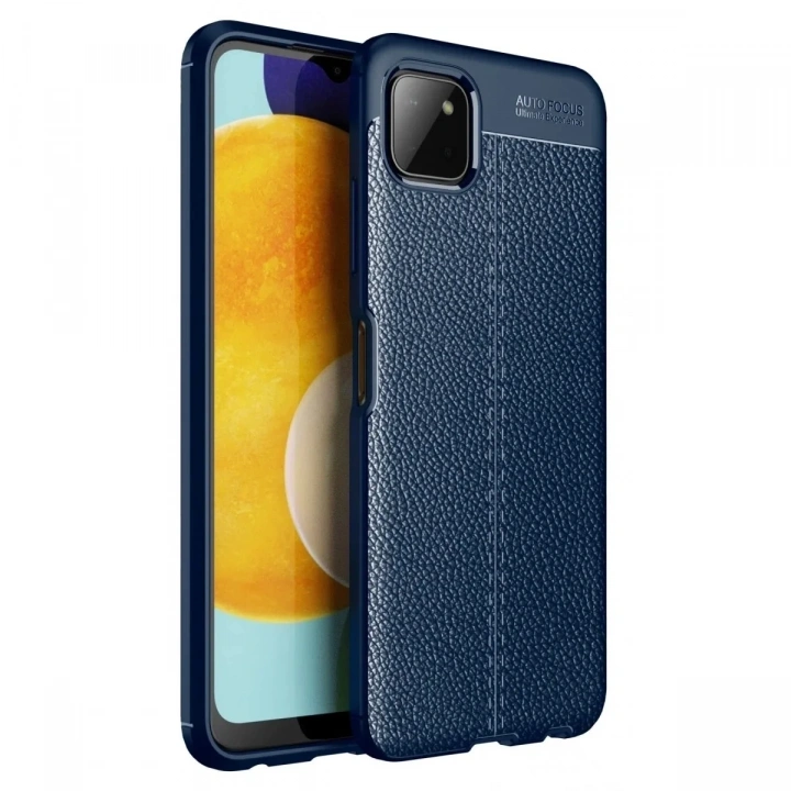 Mey İthalat®  Samsung Galaxy A22 Kılıf Auto Focus Kapak - Lacivert
