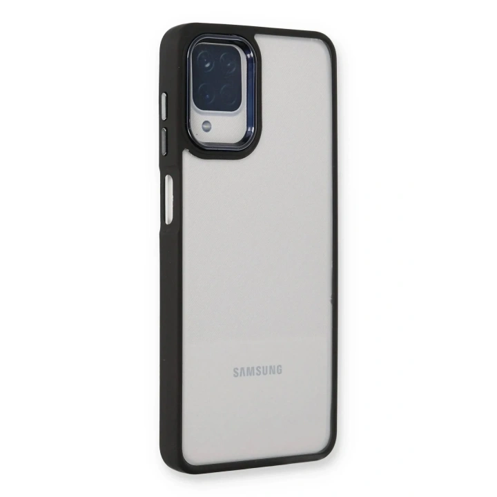 Mey İthalat®  Samsung Galaxy A22 Kılıf Dora Kapak - Siyah