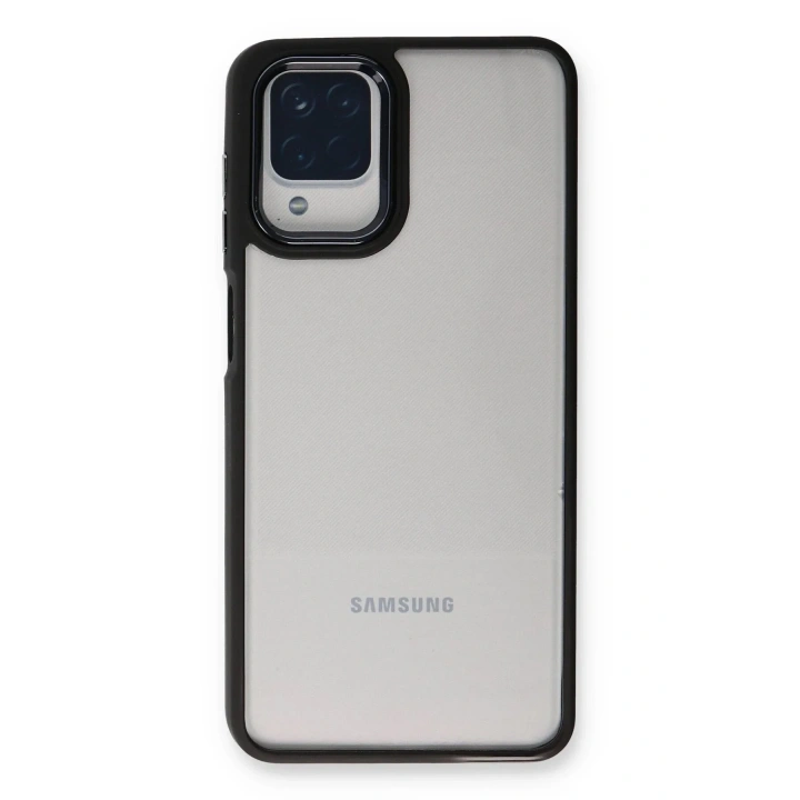 Mey İthalat®  Samsung Galaxy A22 Kılıf Dora Kapak - Siyah