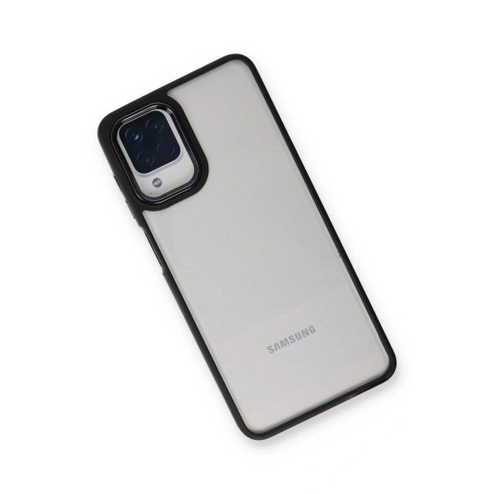 Mey İthalat®  Samsung Galaxy A22 Kılıf Dora Kapak - Siyah