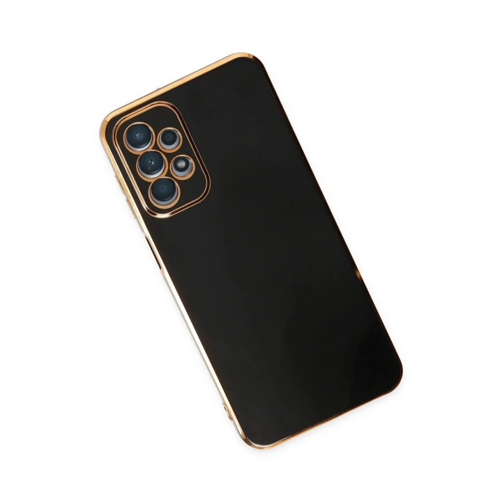 Mey İthalat®  Samsung Galaxy A23 4G Kılıf Volet Silikon - Siyah