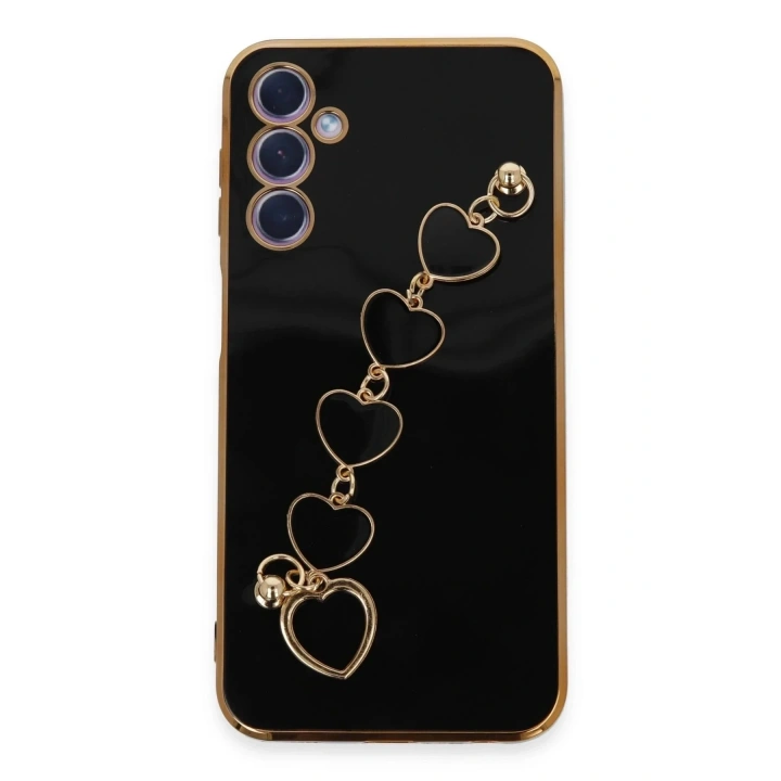 Mey İthalat®  Samsung Galaxy A24 4G Kılıf Esila Silikon - Siyah