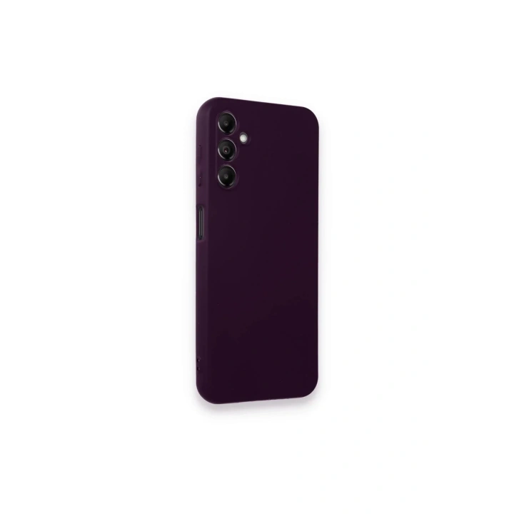 Mey İthalat®  Samsung Galaxy A24 4G Kılıf First Silikon - Mor