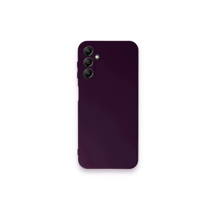 Mey İthalat®  Samsung Galaxy A24 4G Kılıf First Silikon - Mor