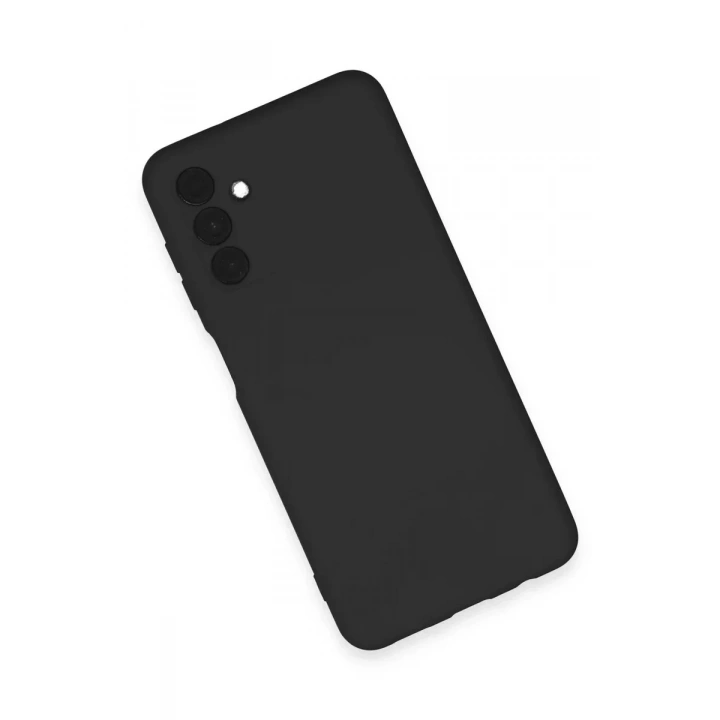 Mey İthalat®  Samsung Galaxy A24 4G Kılıf Nano içi Kadife Silikon - Siyah