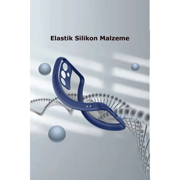 Mey İthalat®  Samsung Galaxy A24 4G Kılıf Platin Silikon - Sarı