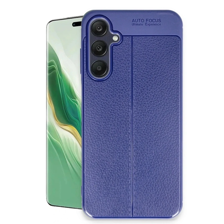 Mey İthalat®  Samsung Galaxy A25 5G Kılıf Auto Focus Kapak - Lacivert