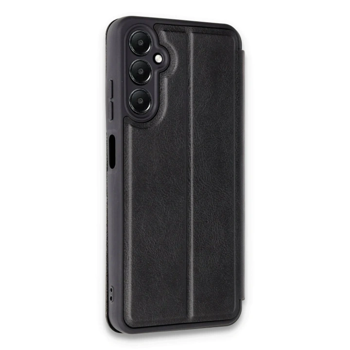 Mey İthalat®  Samsung Galaxy A25 5G Kılıf Flip Cover - Siyah