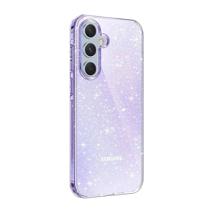 Mey İthalat®  Samsung Galaxy A25 5G Kılıf Glow Kapak - Mor