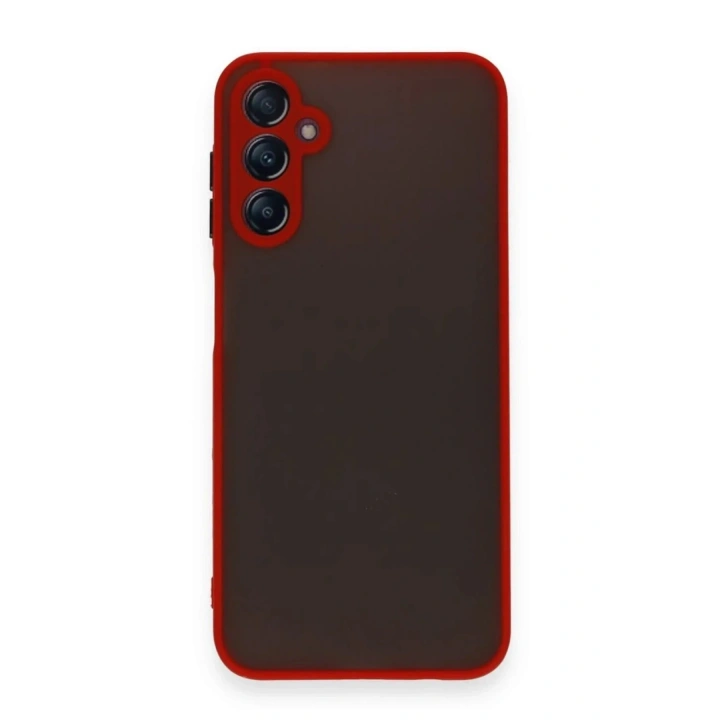 Mey İthalat®  Samsung Galaxy A25 5G Kılıf Montreal Silikon Kapak - Kırmızı