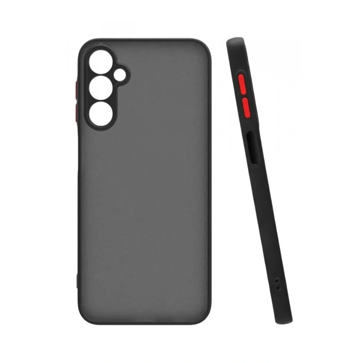 Mey İthalat®  Samsung Galaxy A25 5G Kılıf Montreal Silikon Kapak - Siyah