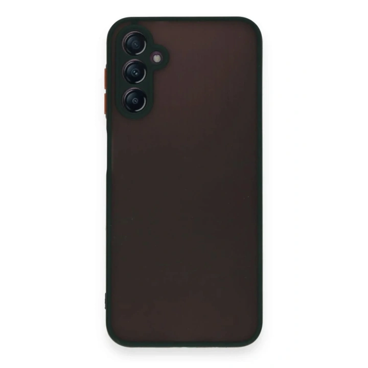Mey İthalat®  Samsung Galaxy A25 5G Kılıf Montreal Silikon Kapak - Yeşil