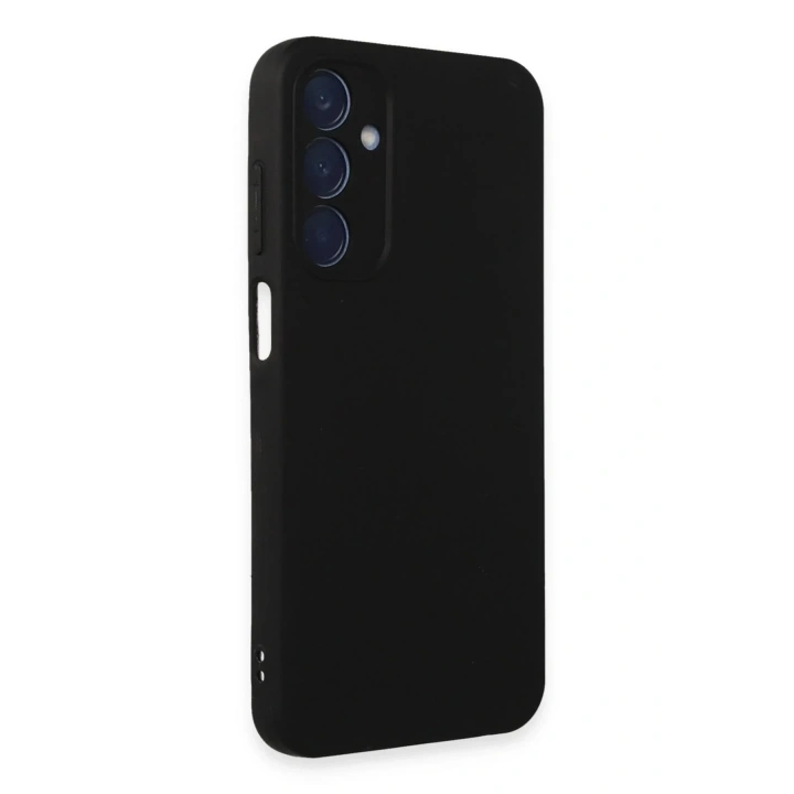 Mey İthalat®  Samsung Galaxy A25 5G Kılıf Nano içi Kadife Silikon - Siyah