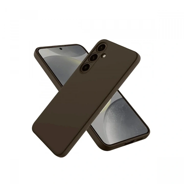 Mey İthalat®  Samsung Galaxy A26 Kılıf First Silikon - Kahverengi