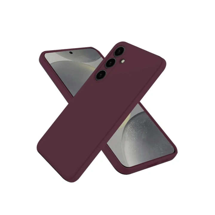 Mey İthalat®  Samsung Galaxy A26 Kılıf First Silikon - Mürdüm