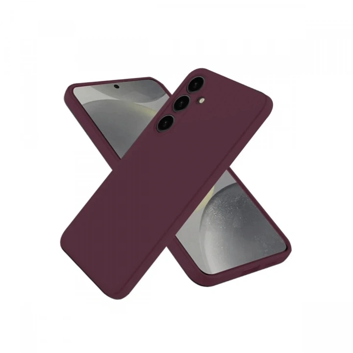 Mey İthalat®  Samsung Galaxy A26 Kılıf First Silikon - Mürdüm