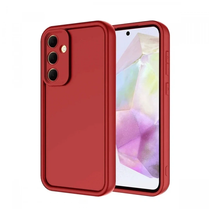 Mey İthalat®  Samsung Galaxy A26 Kılıf Viera Silikon - Kırmızı