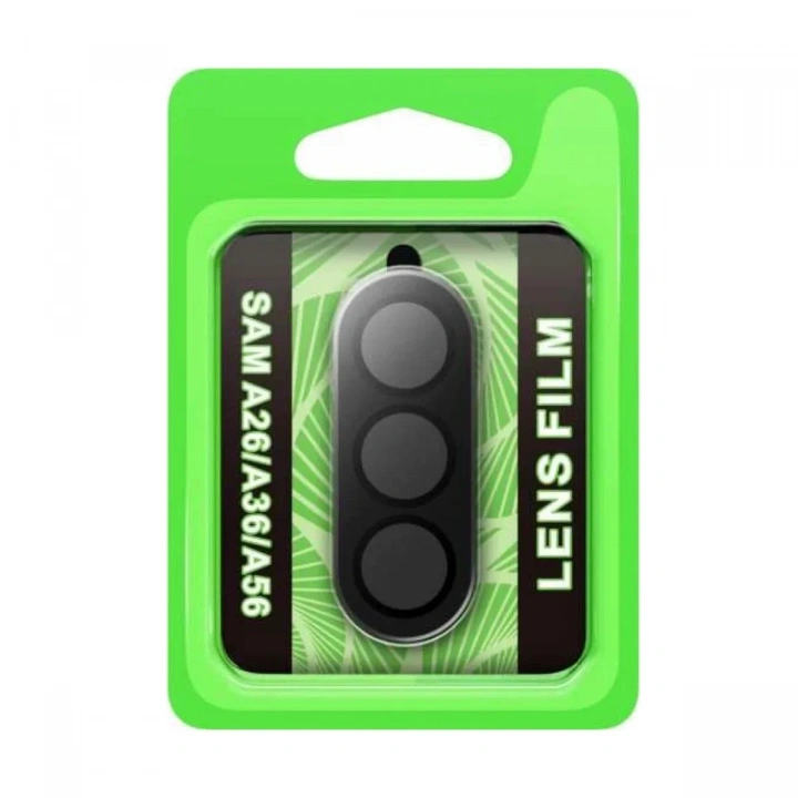 Mey İthalat®  Samsung Galaxy A26 Raze Metal Kamera Lens - Siyah