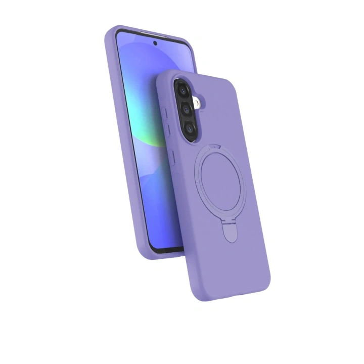 Mey İthalat®  Samsung Galaxy A26 Regal Magsafe Standlı Kapak - Lila
