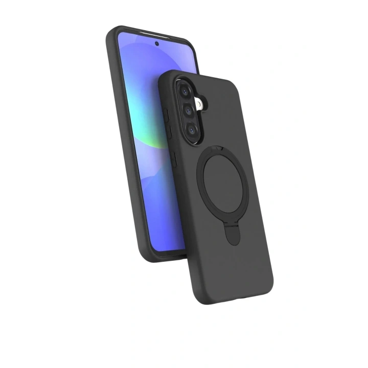 Mey İthalat®  Samsung Galaxy A26 Regal Magsafe Standlı Kapak - Siyah