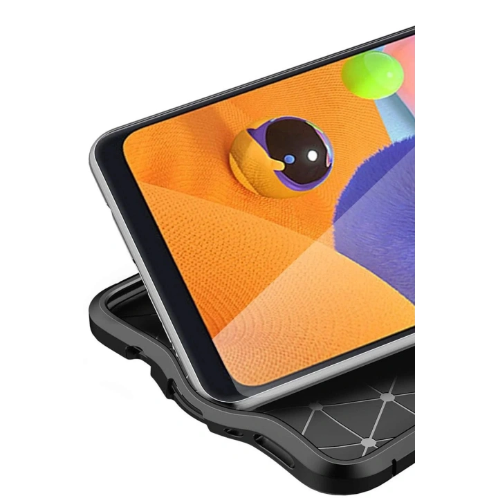 Mey İthalat®  Samsung Galaxy A31 Kılıf Auto Focus Kapak - Kırmızı