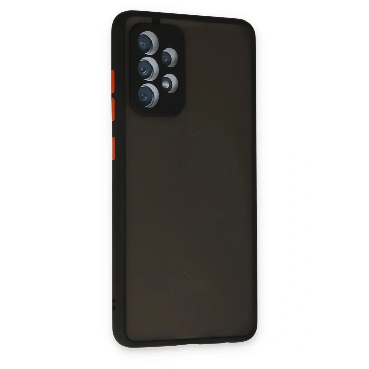 Mey İthalat®  Samsung Galaxy A32 Kılıf Montreal Silikon Kapak - Siyah