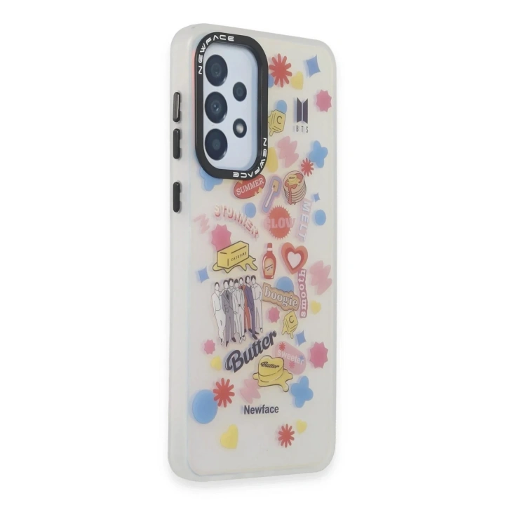 Mey İthalat®  Samsung Galaxy A33 5G Kılıf Estoril Desenli Kapak - Estoril - 16
