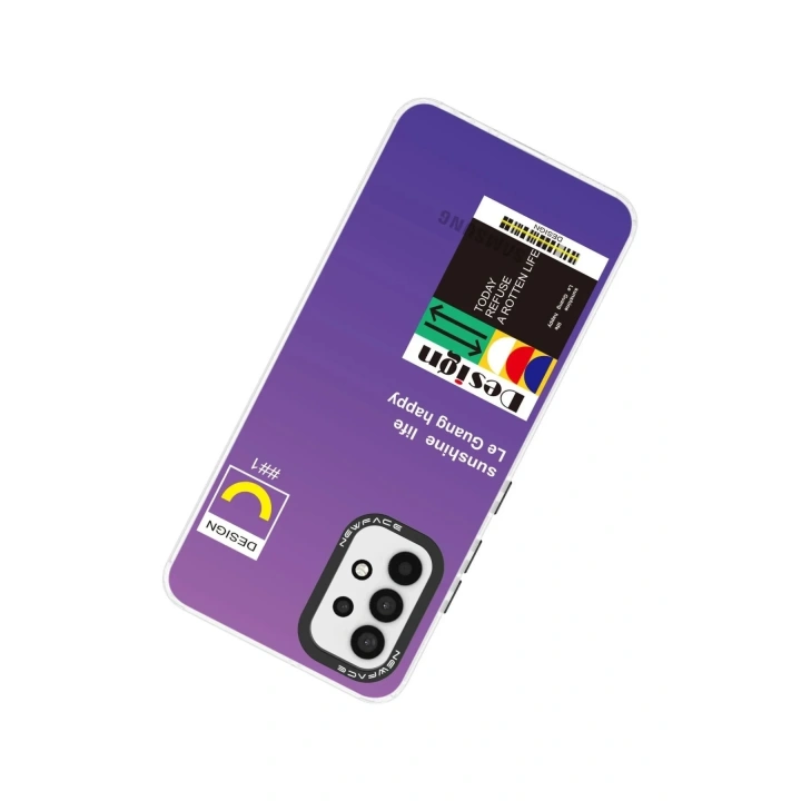 Mey İthalat®  Samsung Galaxy A33 5G Kılıf Estoril Desenli Kapak - Estoril - 4