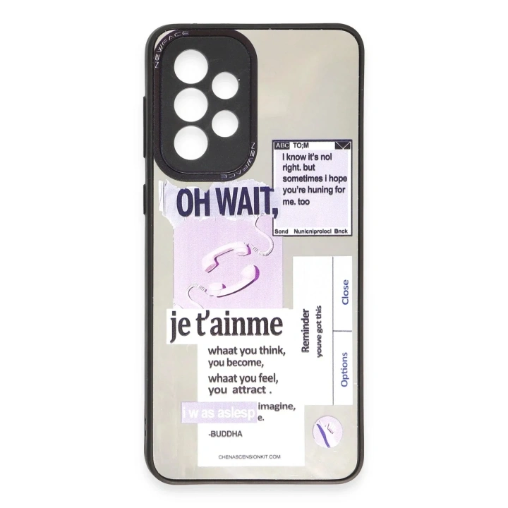 Mey İthalat®  Samsung Galaxy A33 5G Kılıf Mirror Desenli Kapak - Mirror - 4