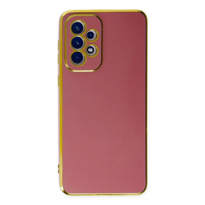 Mey İthalat®  Samsung Galaxy A33 5G Kılıf Volet Silikon - Kırmızı