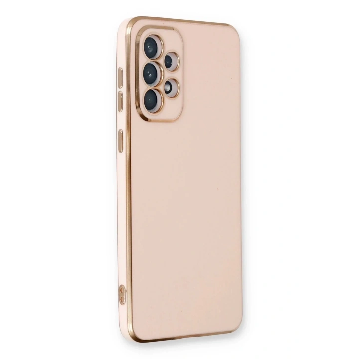 Mey İthalat®  Samsung Galaxy A33 5G Kılıf Volet Silikon - Pembe