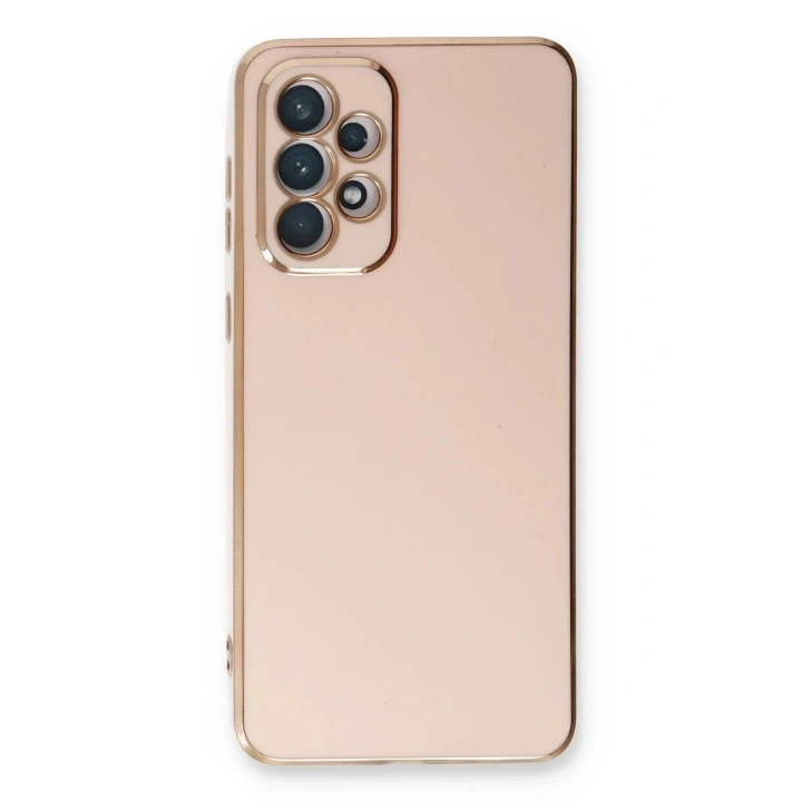 Mey İthalat®  Samsung Galaxy A33 5G Kılıf Volet Silikon - Pembe