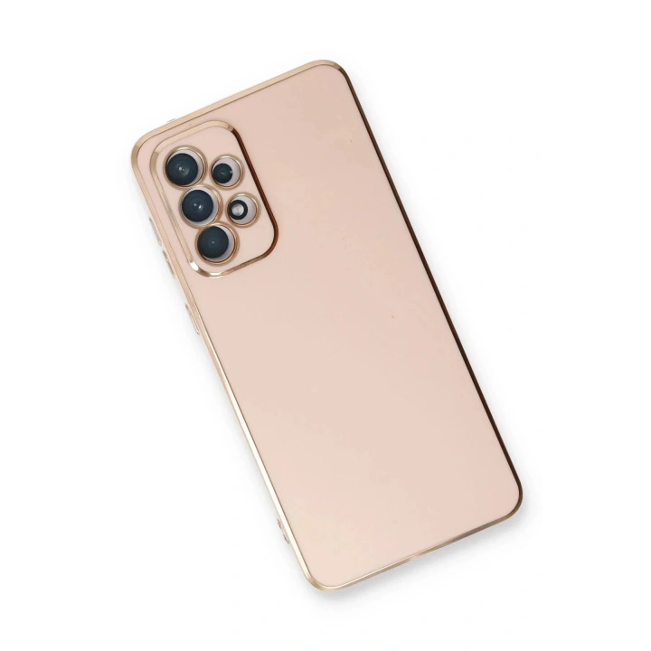 Mey İthalat®  Samsung Galaxy A33 5G Kılıf Volet Silikon - Pembe
