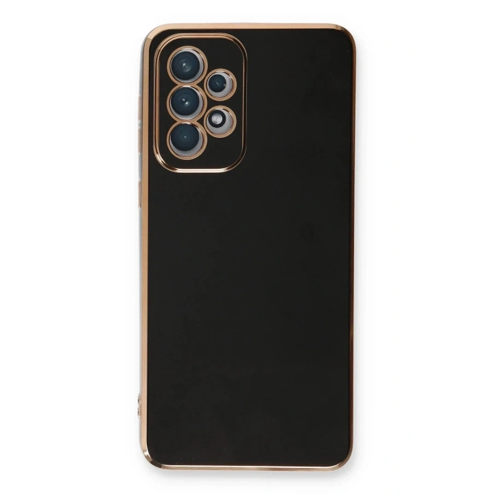 Mey İthalat®  Samsung Galaxy A33 5G Kılıf Volet Silikon - Siyah