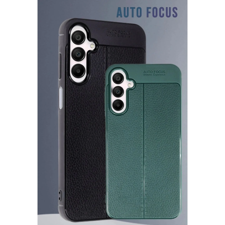 Mey İthalat®  Samsung Galaxy A35 5G Kılıf Auto Focus Kapak - Mavi