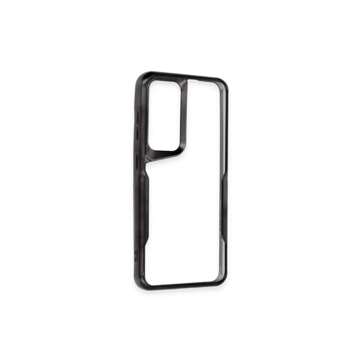 Mey İthalat®  Samsung Galaxy A35 5G Kılıf Boyi Silikon Kapak - Siyah