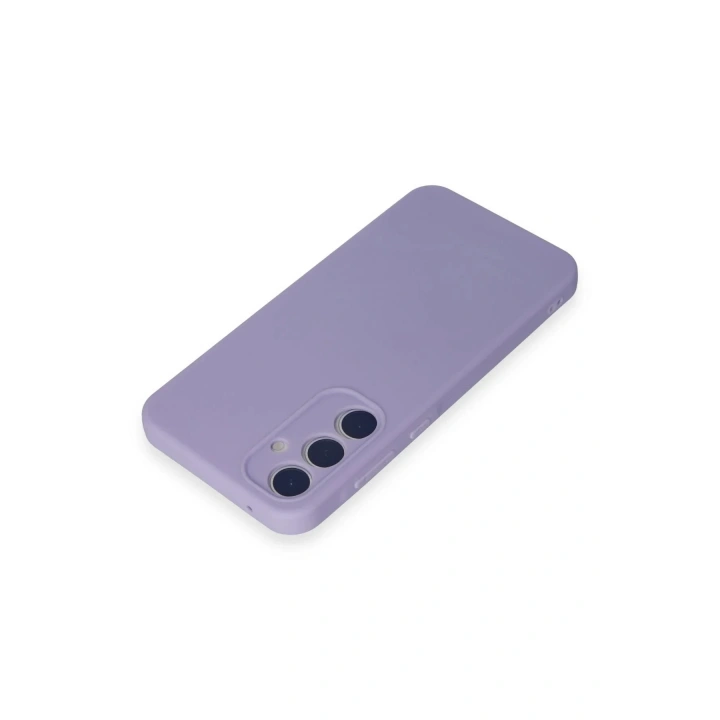 Mey İthalat®  Samsung Galaxy A35 5G Kılıf First Silikon - Lila