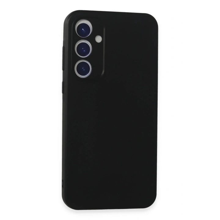 Mey İthalat®  Samsung Galaxy A35 5G Kılıf First Silikon - Siyah