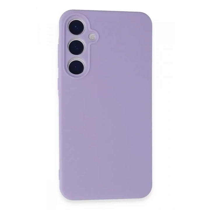 Mey İthalat®  Samsung Galaxy A35 5G Kılıf Nano içi Kadife Silikon - Lila