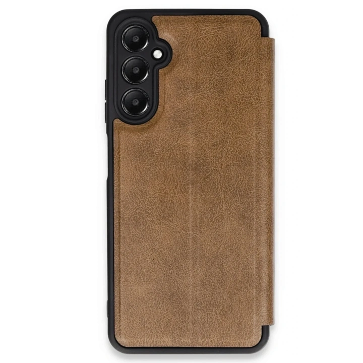 Mey İthalat®  Samsung Galaxy A36 Kılıf Flip Cover - Taba