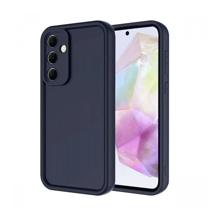 Mey İthalat®  Samsung Galaxy A36 Kılıf Viera Silikon - Lacivert
